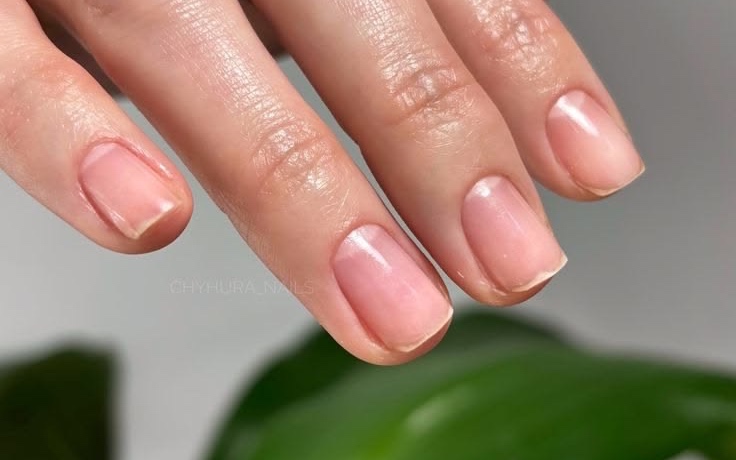 Manicure japoński – KATARZYNA BRUI Salon urody Białystok – efekt zabiegu