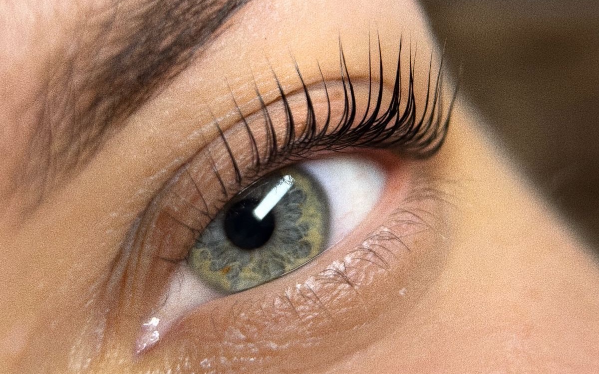 Lifting rzęs + botox + farbowanie – KATARZYNA BRUI Salon urody Białystok – efekt zabiegu